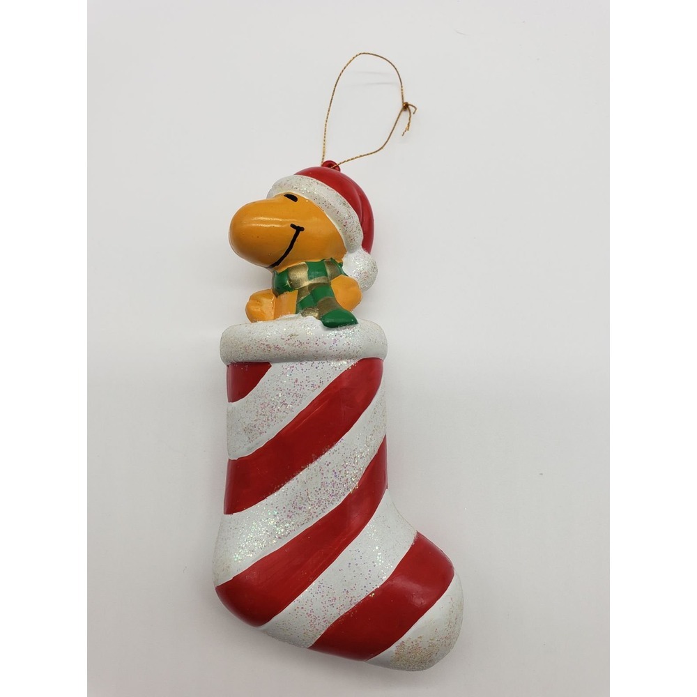 4.5" Plastic Woodstock Christmas Ornament RB3